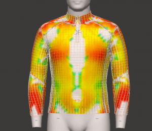 3d image of thermal retention