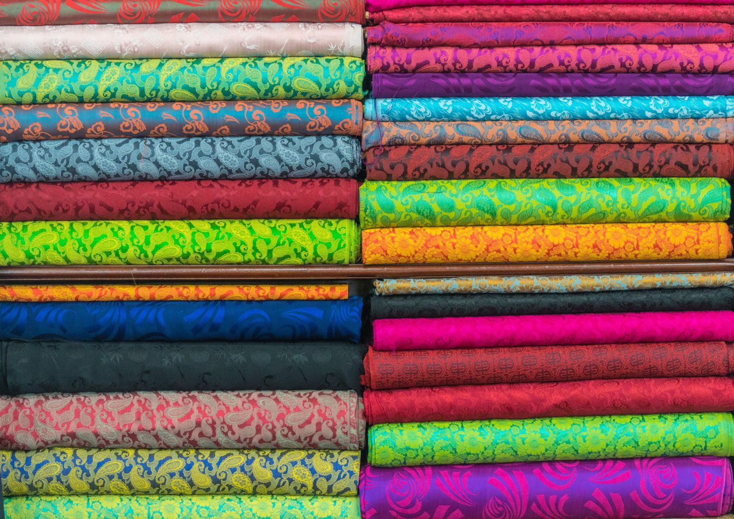 Image of colorful fabric
