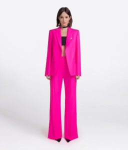 Elena Burenina Hot Pink Suit and Pant.