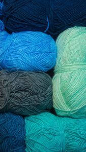 Multi colored yarn