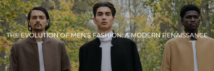 head image for blog the evolution of mens fashion