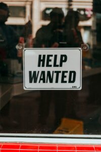 help wanted sign